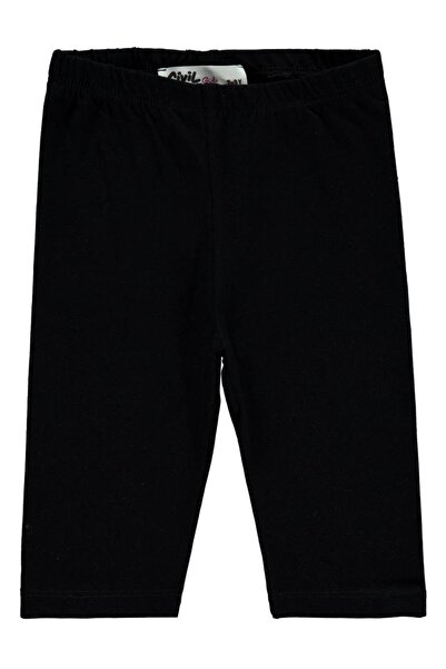 Civil Girls Kısa 2-5 Yaş Tayt - Siyah 2-3 Yaş