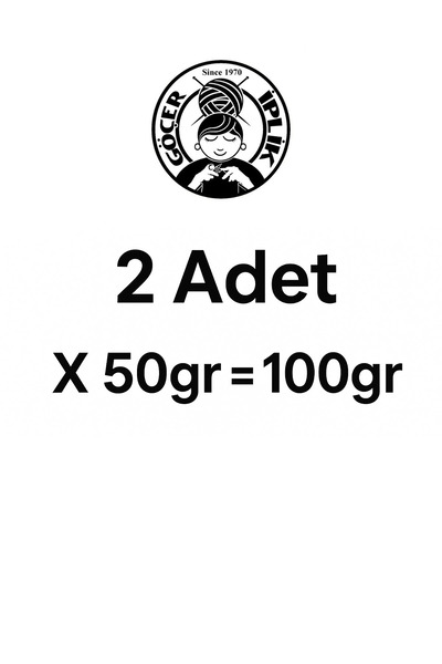 göçer Çanta İpi / Örgü İpi %100 pamuk renk bej 3+6 bej İri pullu yumaklar 50gr X 2 =100gr