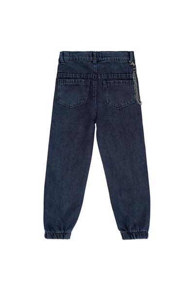 Civil Girls Kız Çocuk Kot Pantolon 6-9 Yaş Mavi