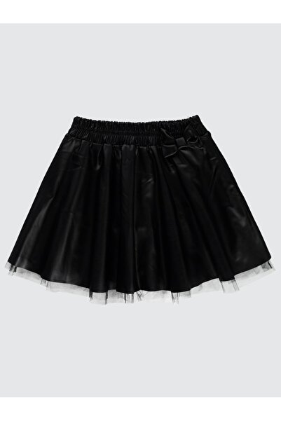 Civil Girls Plain Skirt for Ages 6-9 - Black6-7 Years Old
