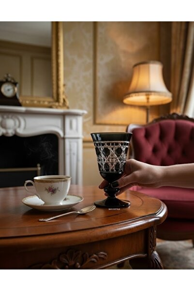 DECOSTYLE زجاج جلوريا مقطوع يدويًا 200 مل