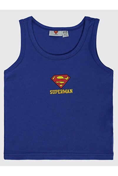 Superman Süperman 2-10 Yaş 2'li Atlet Set - Standart 4-5 Yaş