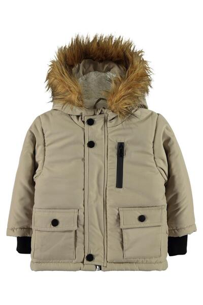 Civil Baby Furry 6-18 Months Coat - Beige 12-18 Months