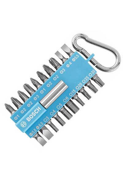Bosch 21 Parça Bits Vidalama Uç Seti Mavi