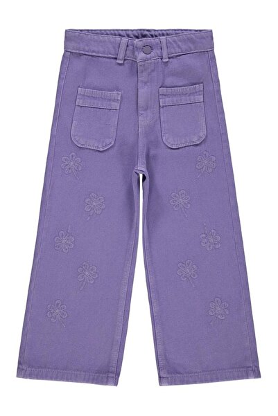 Civil Girls Kız Çocuk Pantolon 10-13 Yaş Mor