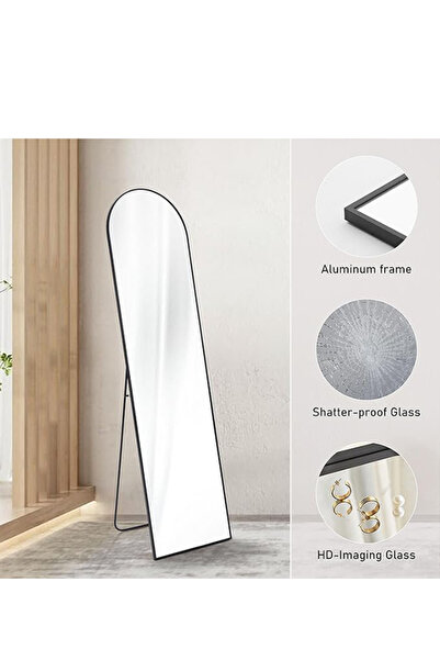 Living Long-lasting mirror with stand - 55 x 167 cm