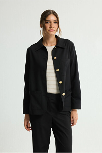 Love My Body Önden Düğmeli Ceket