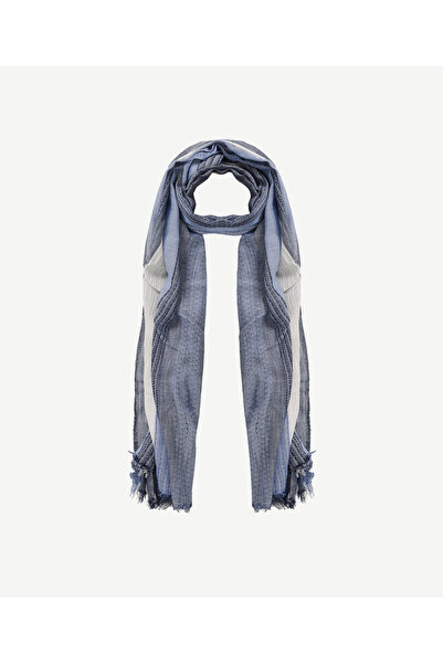 Yargıcı Kalın Çizgili Şal