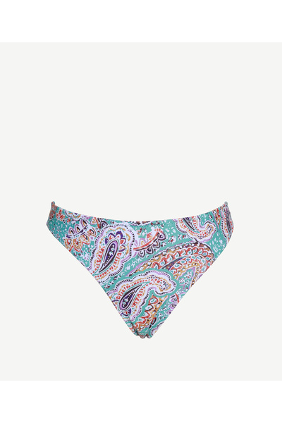 Yargıcı Omuz Detaylı Bikini Alt