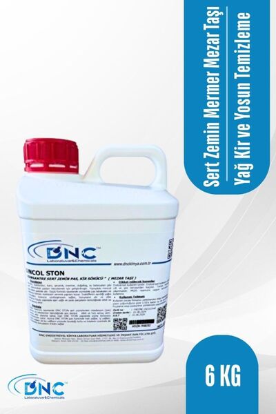 DNC Sert Zemin Mermer Mezar Taşı Yağ Kir ve Yosun Temizleme Solüsyonu Dncol S...