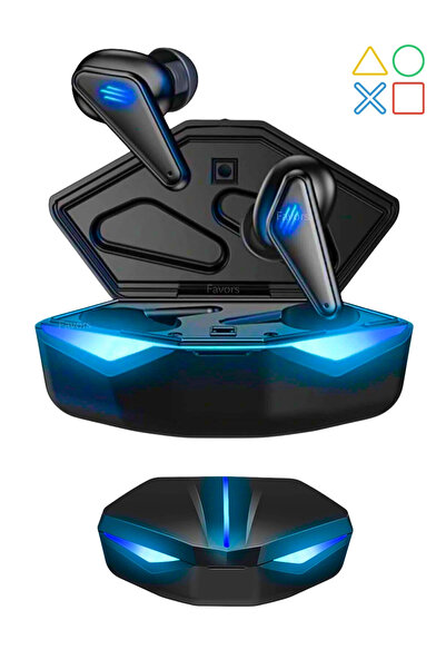 Favors K55 Kablosuz Oyuncu Kulaklığı Mikrofonlu Bluetooth Oyun Kulaklığı Düşük Gecikmeli Game/Müzik Mod