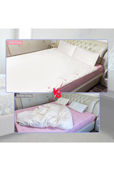 Lumely 6 PCS Star Shaped Duvet Pins Clips,Hold Comforter Inside Duvet Cover Snaps Double Sided Clips,Pink