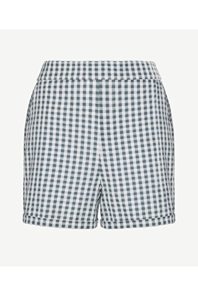 Yargıcı Beli Lastikli Duble Paça Kısa Şort