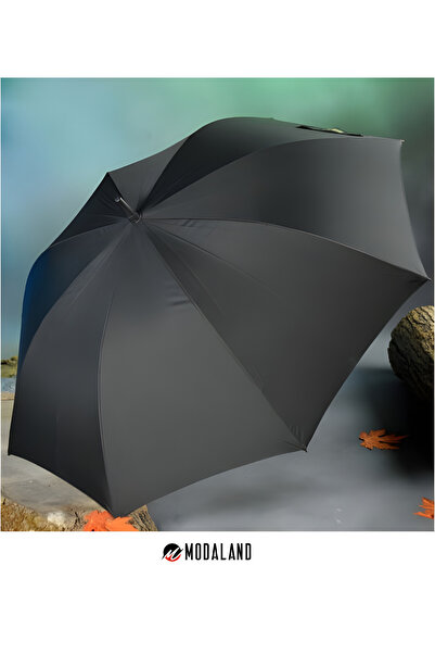 ModaLand Rüzgara Dayanıklı Büyük Çift Kişilik Fiber Protokol Şemsiye 120 cm