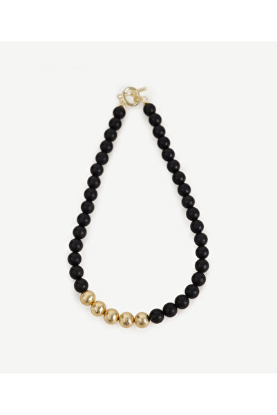 Yargıcı Siyah Oniks Kolye