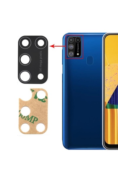 Fodos Samsung Galaxy M31 Rear Camera Glass Lens with Adhesive Outer Glass Sm-...