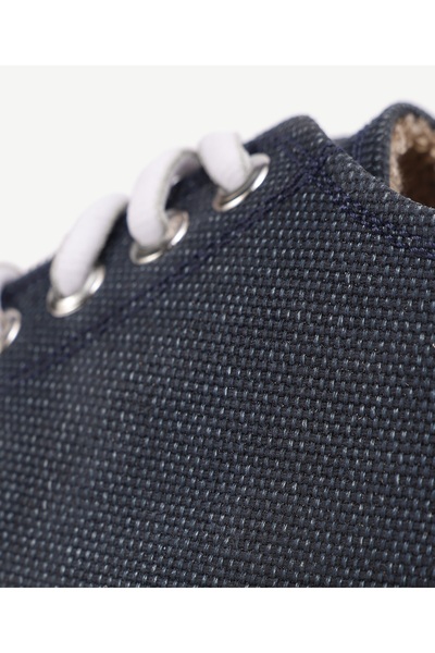 Yargıcı Deri Astarlı Kanvas Sneakers