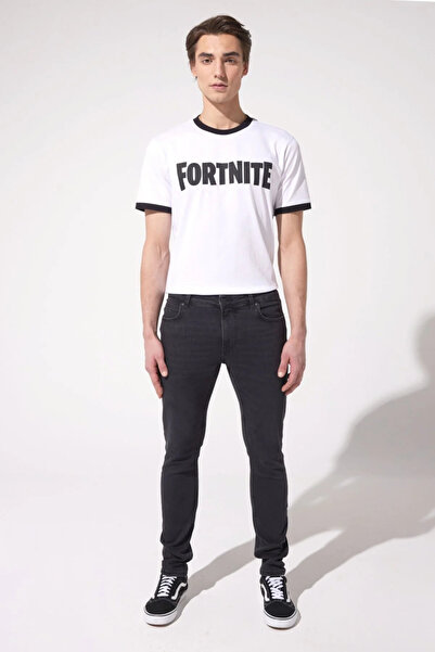 Lee Skinny Fit Dar Paça Siyah Erkek Kot Pantolon L736pjbt