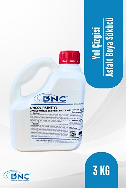 DNC Yol Çizgisi ve Asfalt Boya Sökücü Dncol Paint YL-3 kg