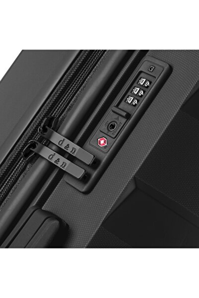 D&N South Dakota 4 Rollen Kabinentrolley S 55 cm mit Dehnfalte