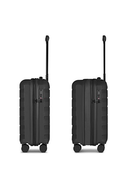 D&N South Dakota 4 Rollen Kabinentrolley S 55 cm mit Dehnfalte