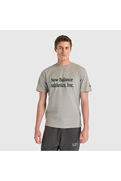 New Balance MNT3522 Γκρι ανδρικό μπλουζάκι