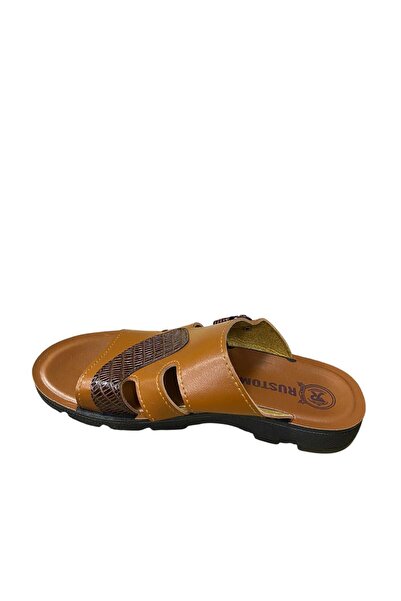 POLEX Men's Flat Bottom All Face Patterned Slippers