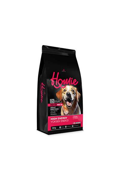 Homie Yüksek Enerjili Tavuklu Düşük Tahıllı Yetişkin Köpek Maması 12 Kg