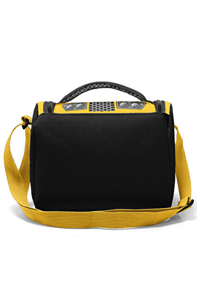 Coral High Kids Sarı Siyah Robot Desenli Thermo Beslenme Çantası 12785