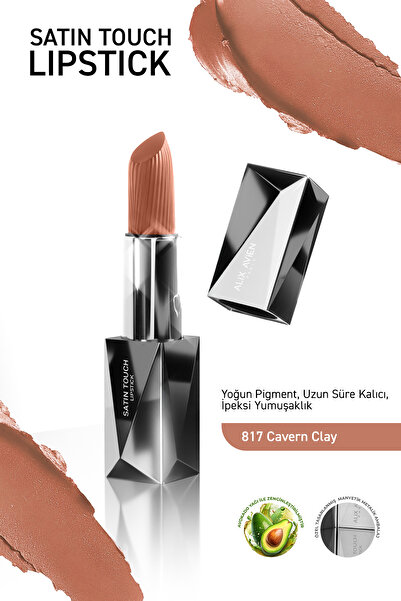 Alix Avien Uzun Süre Kalıcı Nemlendirici Pürüzsüz Etkili Yarı Mat Ruj - Satin...