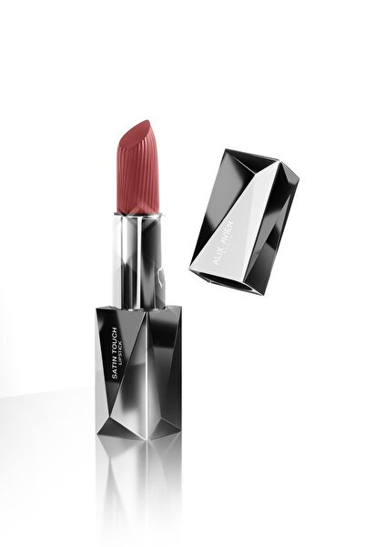 Alix Avien Uzun Süre Kalıcı Nemlendirici Pürüzsüz Etkili Yarı Mat Ruj - Satin Touch Lipstick 804 Terra Rose