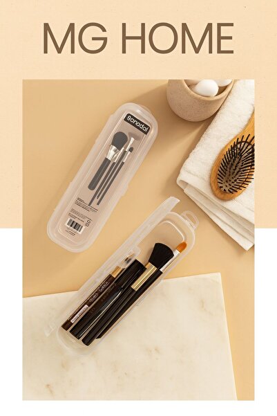 MG HOME 1Pc Makeup Storage Box Makeup Stuff Organizer Clear Box Plastic Storage Container