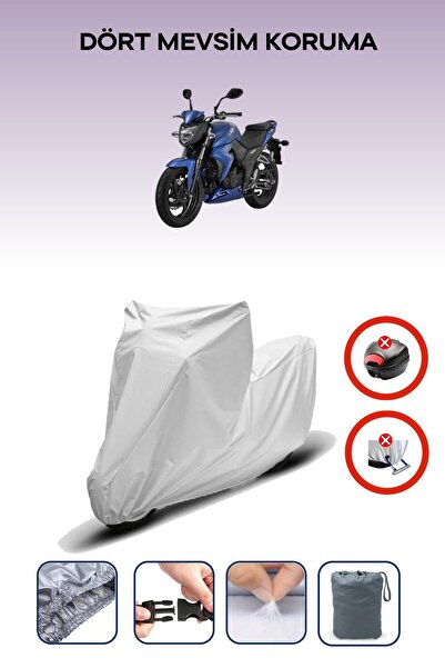 Breen Sym Wolf SB 250 NI GRAY MOTORCYCLE BRAND REAR BAG UNCOMPATIBLE