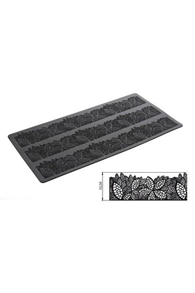 silikomart Silikon Dantel Şablon Yaprak
