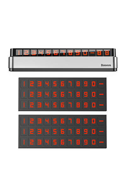 Baseus Moonlight Box Series Temporary Araç Geçici Park Numarötörü Acnum-b0s