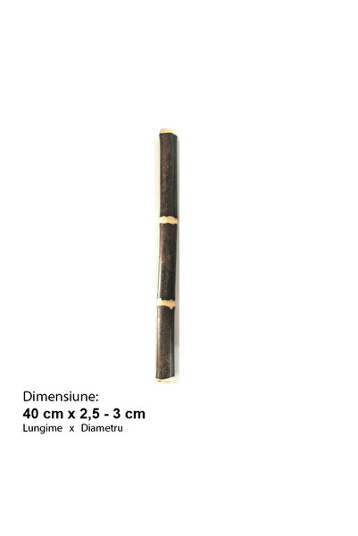 Kanu Nature Băț de bambus Kanu Nature, 100% , pentru masaj, 40 cm, grosime 2,5–3 cm, negru