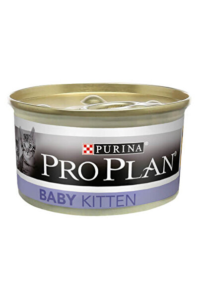 Pro Plan Baby Kitten Tavuklu Yavru Kedi Konservesi 12 Adet 85 Gr