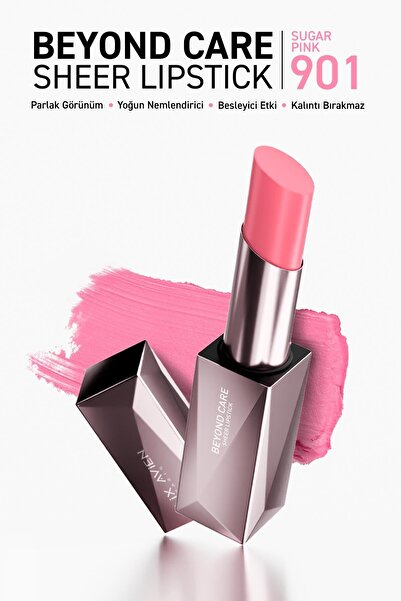 Alix Avien Beyond Care Sheer Lipstick 901 - Sugar Pink - Yoğun Nemlendirici B...