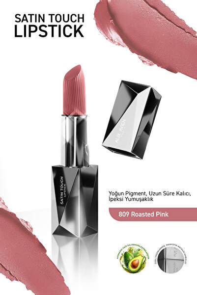 Alix Avien Uzun Süre Kalıcı Nemlendirici Pürüzsüz Etkili Yarı Mat Ruj - Satin...