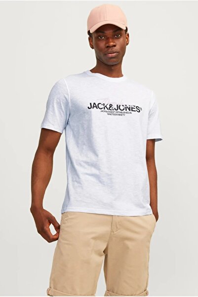 Jack & Jones Joraruba 12255452 Мъжка оранжева тениска Prince от лиоцел