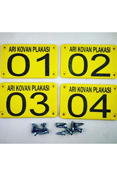 Genel Markalar 25 Adet Sarı Arı Kovan Belirleme -fidan Belirleme -et Pay Beli...