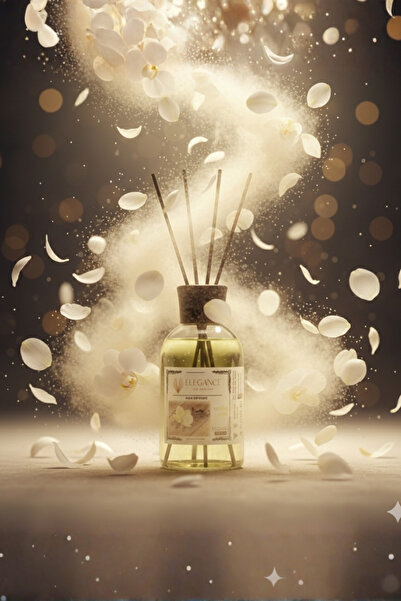 Elegance vip Perfume Vanilya Reed Diffuser Bambu Çubuklu Oda Kokusu (110 ML)