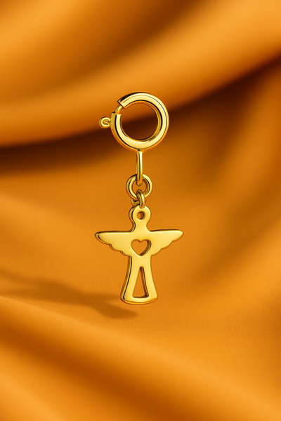 Ariş Melek Charm Altın Kolye Ucu