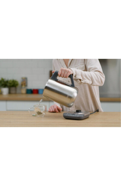 NINJA Electric kettle KT201EU, 3000W, 1.7 l, Boiling in 50 seconds, Thermostat, Smart settings, Inox