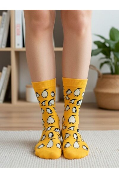 AKSU ÇORAP جوارب بمقبس بتصميم البطريق