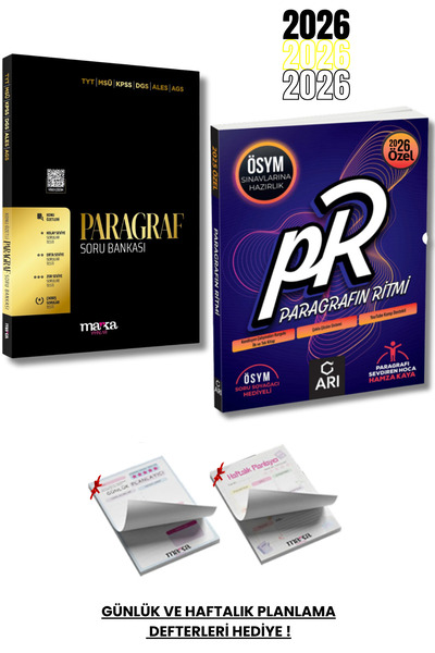 Marka Yayınları 2025 Ösym Tyt Ayt Kpss Paragrafın Ritmi Hamza Kaya Ve 7 Türkçe Deneme
