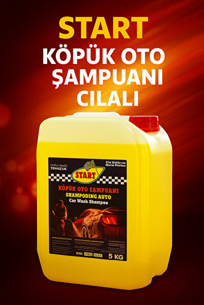 start 5kg Cilalı Oto Şampuanı (gold Serisi) Köpük Şampuan