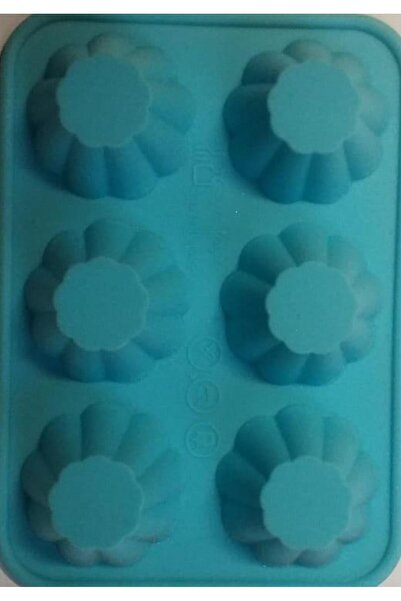 enc SİLİKON KALIBI MİNİ 6 LI TART GENİŞ DİLİMLİ