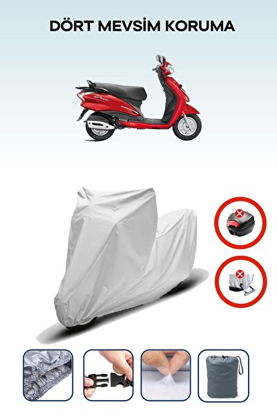 Breen Hero Duet LX 110 GRAY MOTORCYCLE BRAND REAR BAG UNCOMPATIBLE