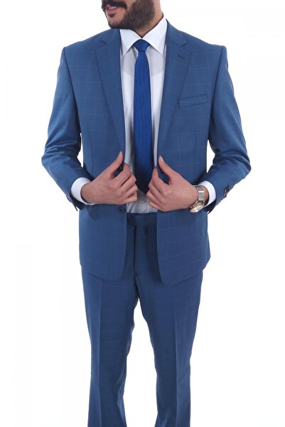 Jan Carlucci Yünlü Slimfit Drop 4 Takım